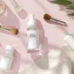 Ingredientes tóxicos en cosméticos: cómo identificarlos y qué alternativas elegir Productos cosméticos con lupa en etiqueta mostrando “paraben free”